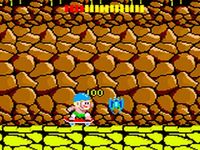 une photo d'Ã©cran de Wonder Boy (Game Gear) sur Sega Game Gear